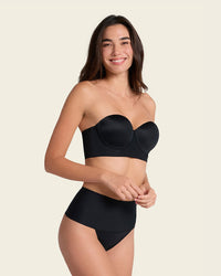 Strapless Contouring Bra-Black