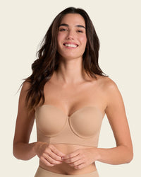 Strapless Contouring Bra- Golden Beige
