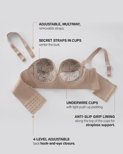 Bra 360-Longline Strapless Bra