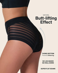 Leonisa Lace Classic Shaper Panty Black