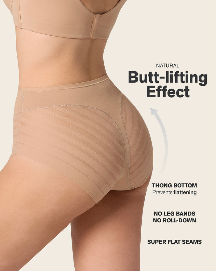 Leonisa Lace Classic Shaper Panty Nude