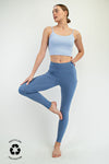 Paradise Blue Leggings