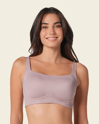 Leonisa Everyday Wireless Support Bra Rosewood