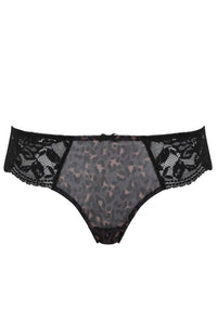 Panache Leopard black Nina Brazilian Brief