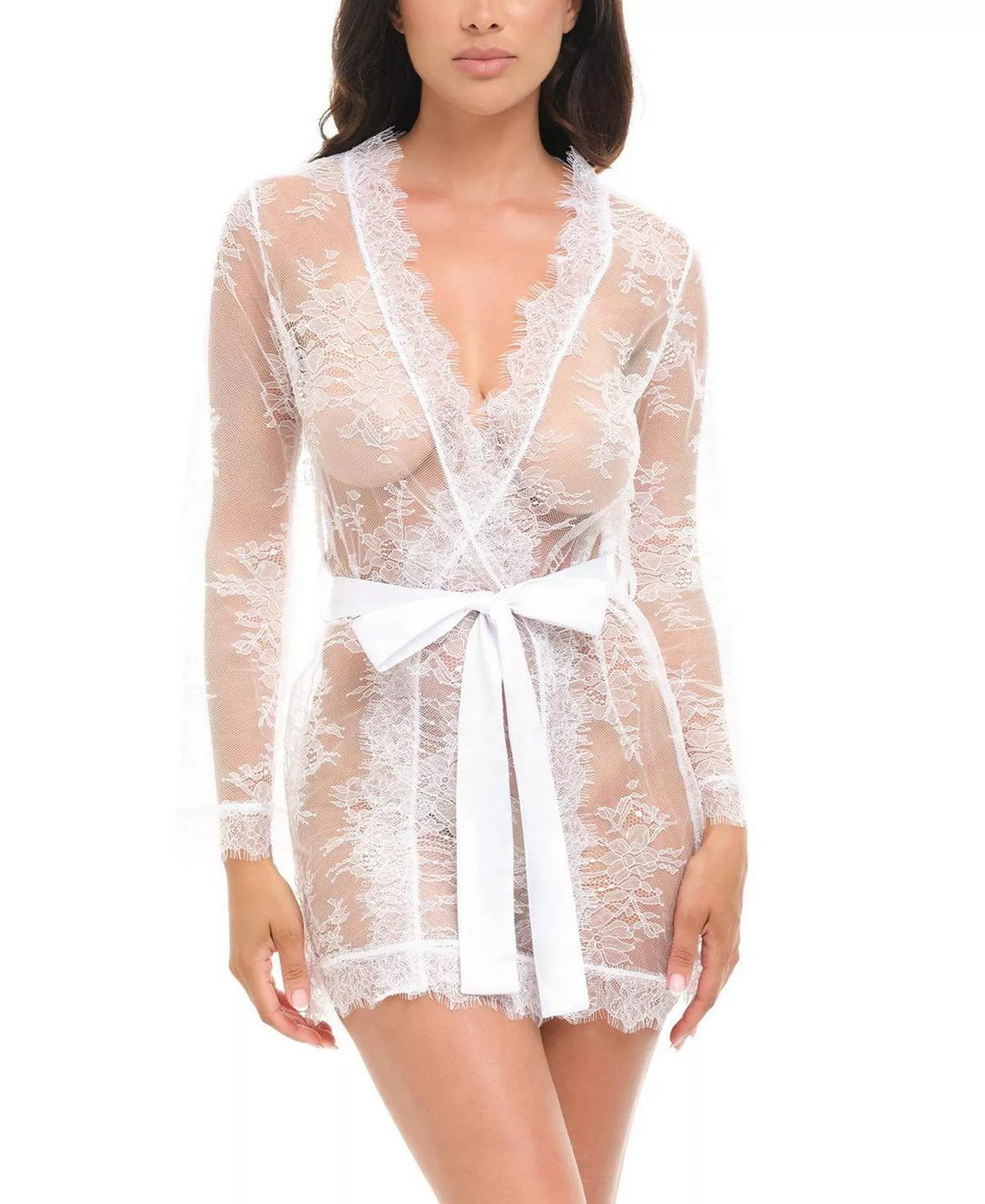 Oh La La Cheri Amour Short Lace Robe