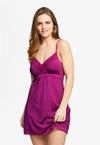 Bust Support Chemise-Orchid