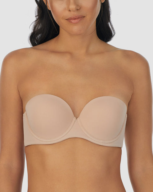 Sleek Micro Strapless Plunge