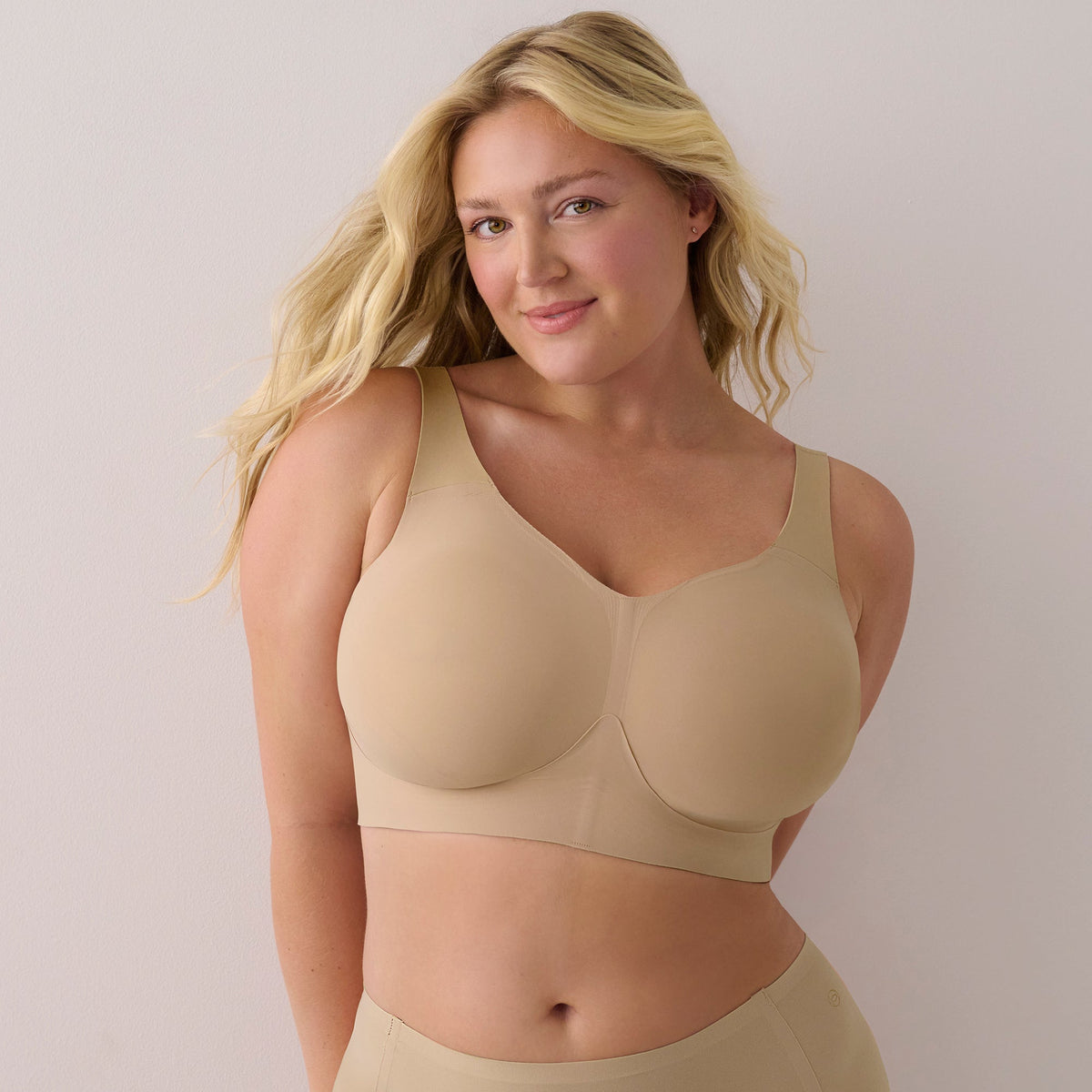 Evelyn and Bobbie The Busty Bra Sand