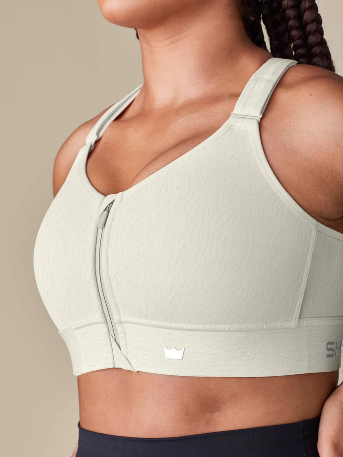 SheFit Flex Sports Bra  Vanilla Vibe Jacquard