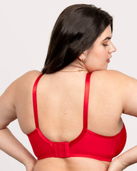 Curvy Couture Sheer Whisper Diva Red