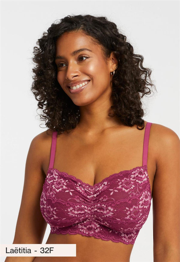 Montelle Bralette Cranberry/Rose