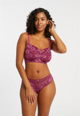 Montelle Bralette Cranberry/Rose