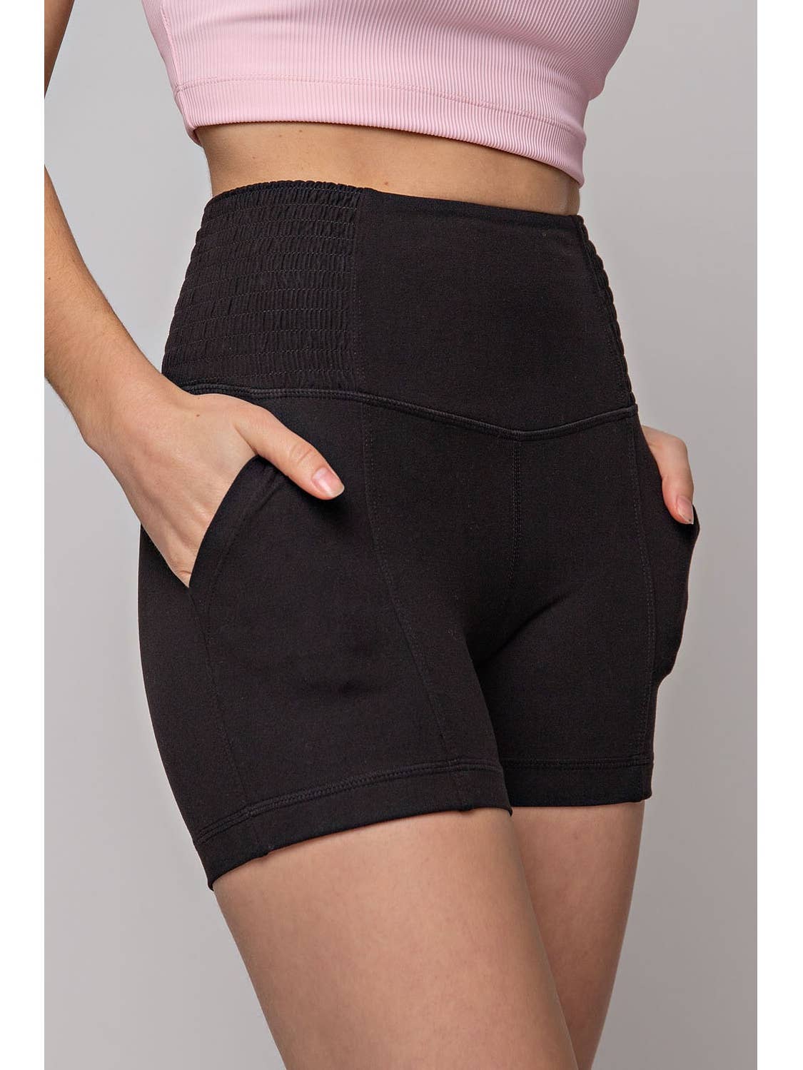 Black Biker Shorts