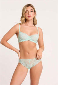 Montelle Signature Seafoam Lace Brazilian