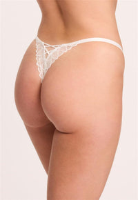 Montelle Lacy Thong with adjustable sides