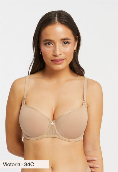 Spacer Balconette Bra-Sand