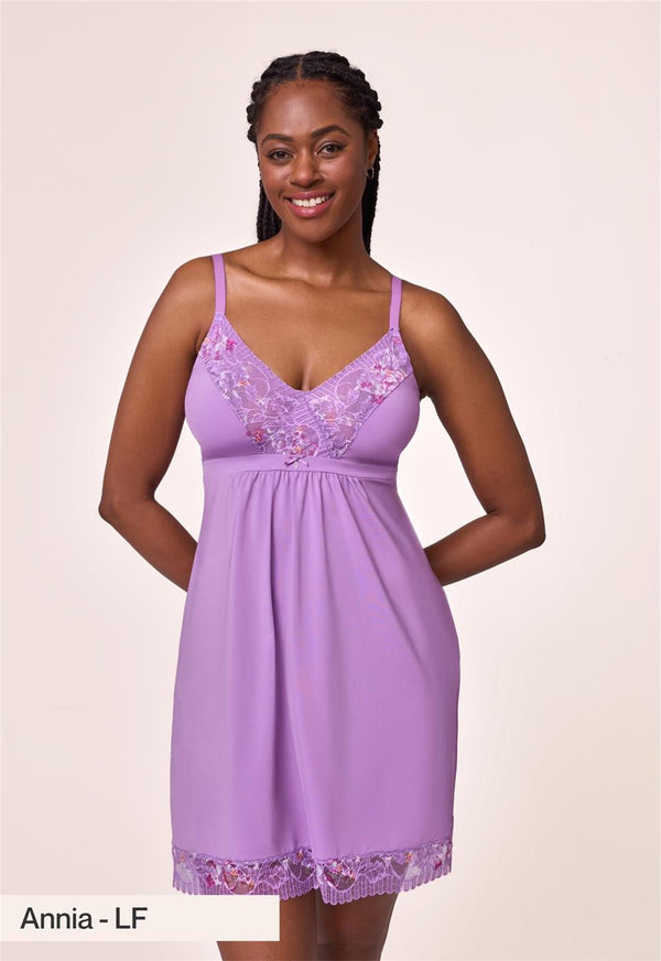 Montelle Full Bust Support Chemise Tulip Field