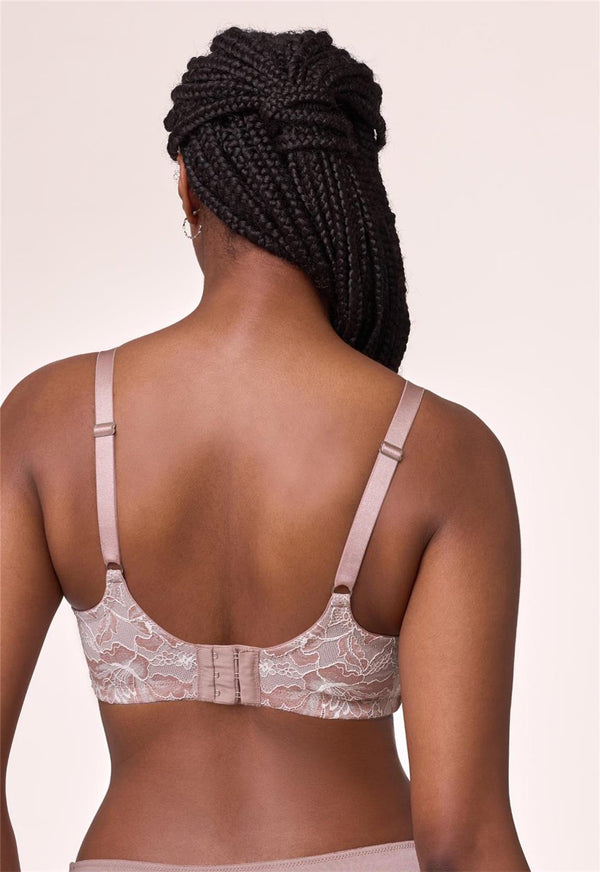Pure Plus Full Coverage T-Shirt Bra-Moonshell/Chantilly