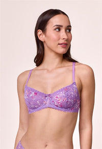 Montelle Flirt Demi Lace Bra (Tulip Field)