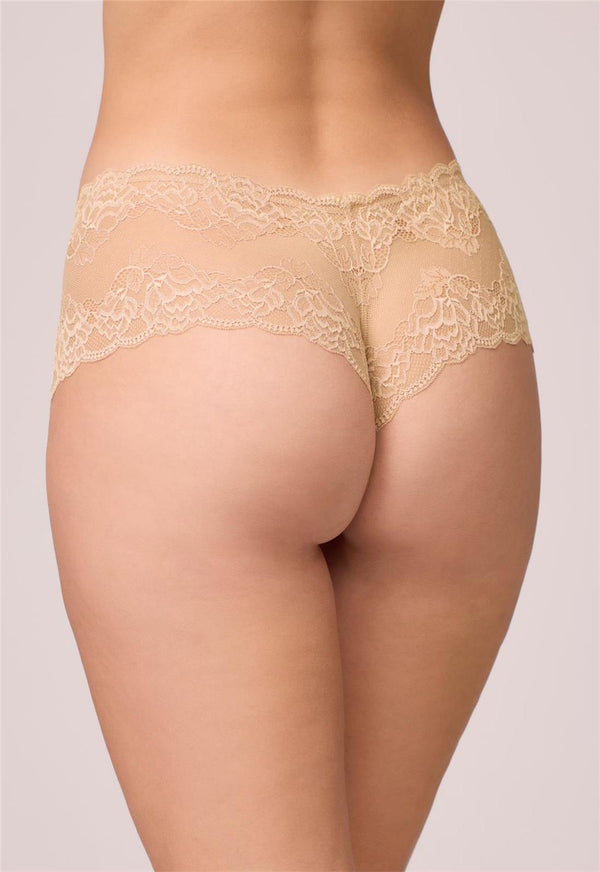 Montelle Lace Cheeky Panty (Sand)