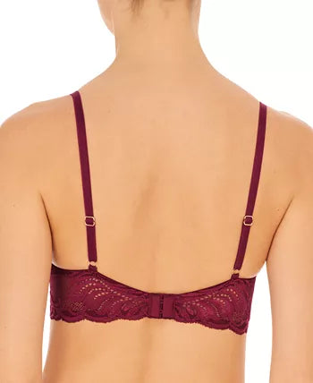 Natori Feathers Contour Plunge- Crushed Velvet