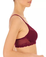 Natori Feathers Contour Plunge- Crushed Velvet
