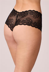 Montelle Lace Cheeky Panty (Black)