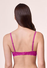 Montelle Flirt Demi Lace Bra (Passion Fruit)