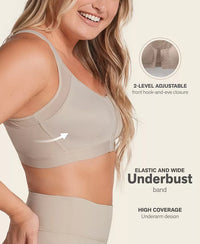 Leonisa Multi Functional Back Support Posture Corrector Wireless Bra