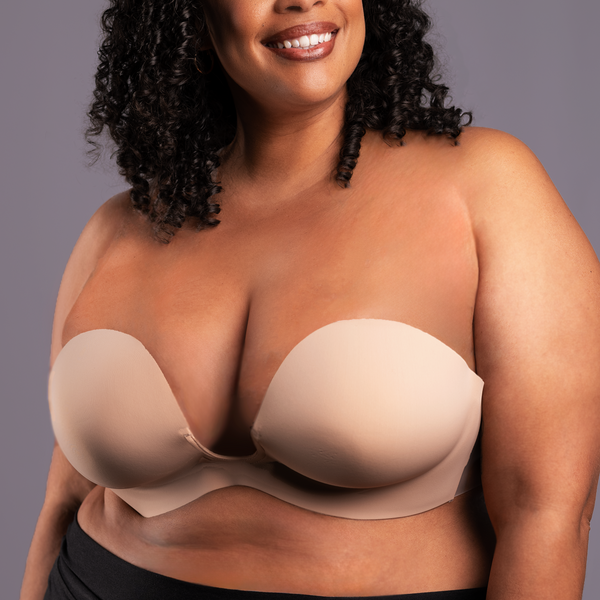 Voluptuous U Plunge Backless Strapless Bra