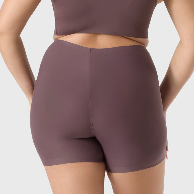 Evelyn and Bobbie Longline Girlshort Thistle