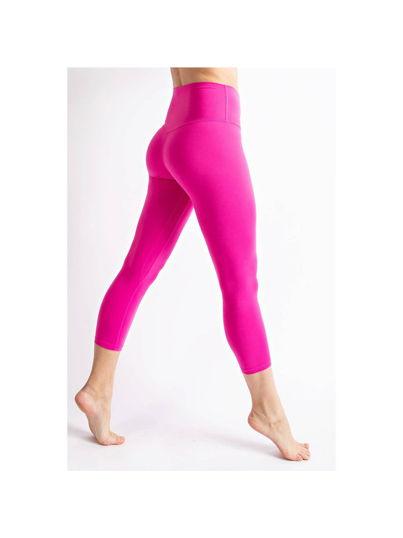Capri Raspberry Leggings