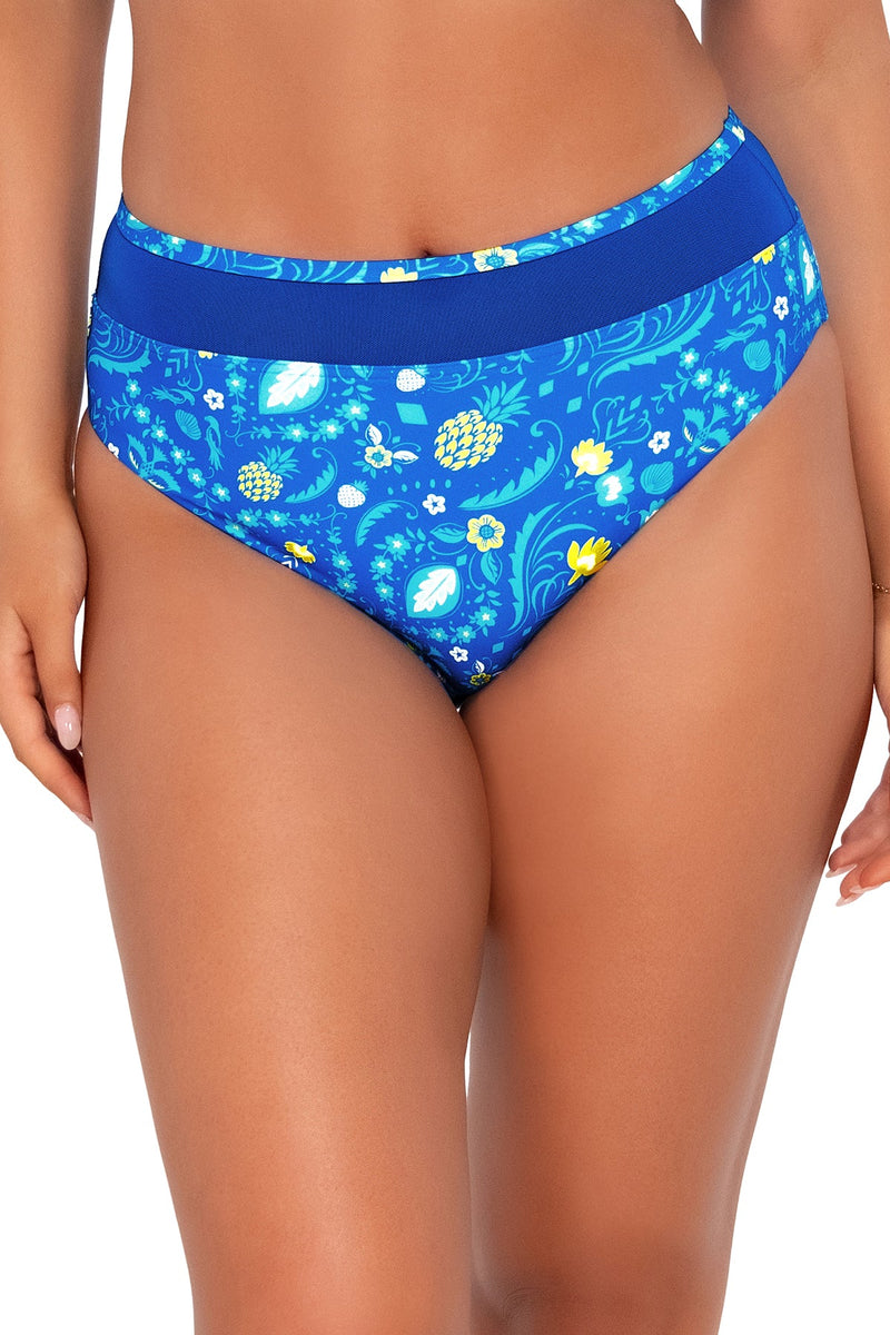 Annie Highwaist bikini Pineapple Grove