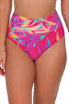 Hannah Highwaist Swim Bottom-Oasis Sandbar