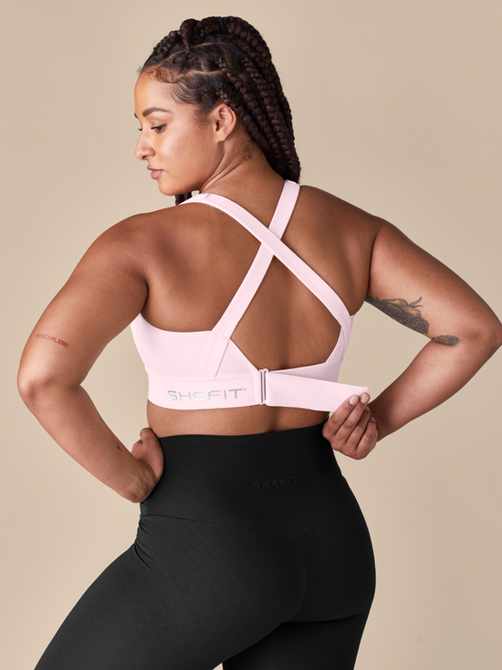 SheFit Flex Sports Bra Powerhouse Pink