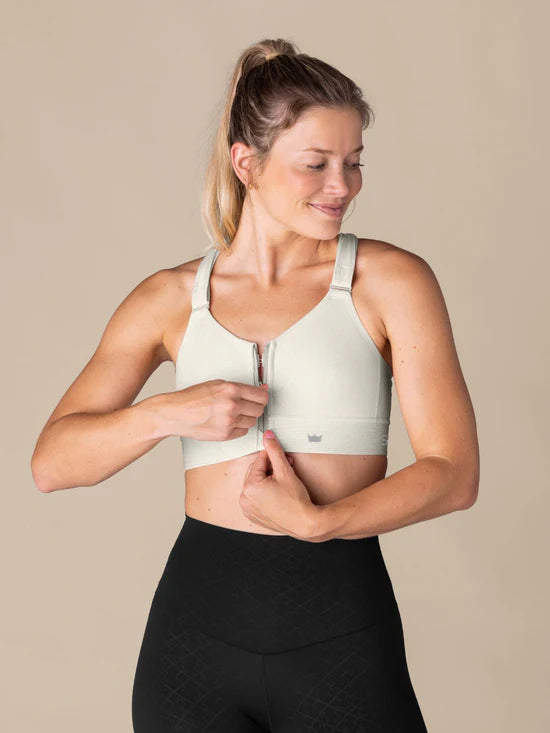 SheFit Flex Sports Bra  Vanilla Vibe Jacquard