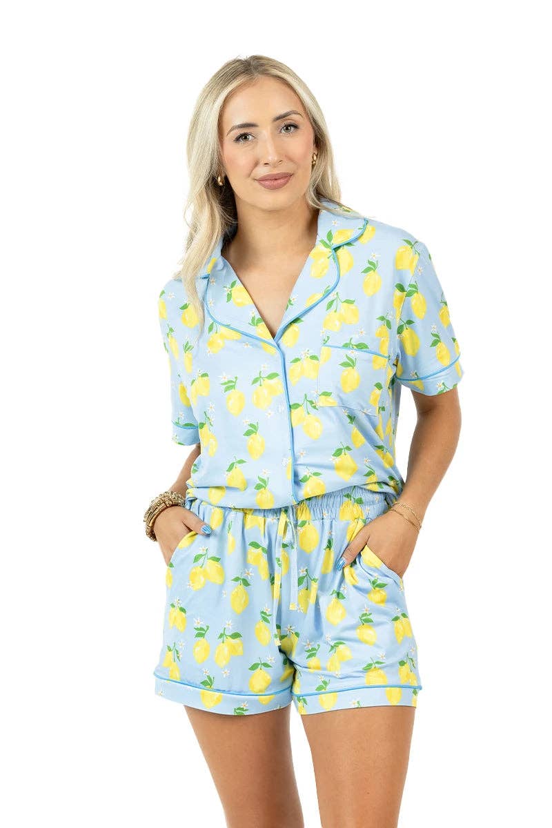 Zesty Lemons PJ Set
