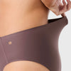 Evelyn and Bobbie High Waist Retro Bikini Thistle
