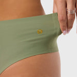 Evelyn & Bobbie Matcha High-Waisted Thong