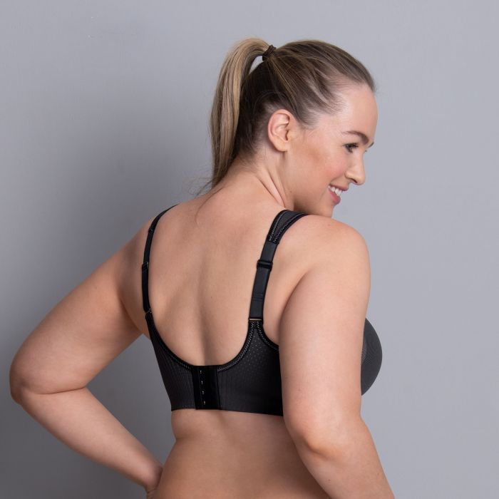 Anita Air Control DeltaPad Sports Bra-Anthracite