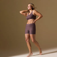 Evelyn and Bobbie Slip Short Thistle