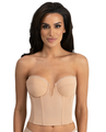 Valerie Deep Front Plunge V-Wire Backless Strapless Bridal Bra
