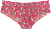 Hot Pink Tiger No Show Laser Cut Hipster