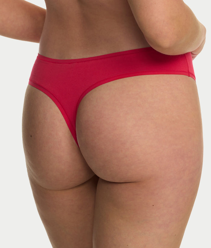 Natori Bliss Bare Cotton Thong