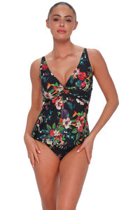 Sunsets Fleur Noire Forever Tankini Top