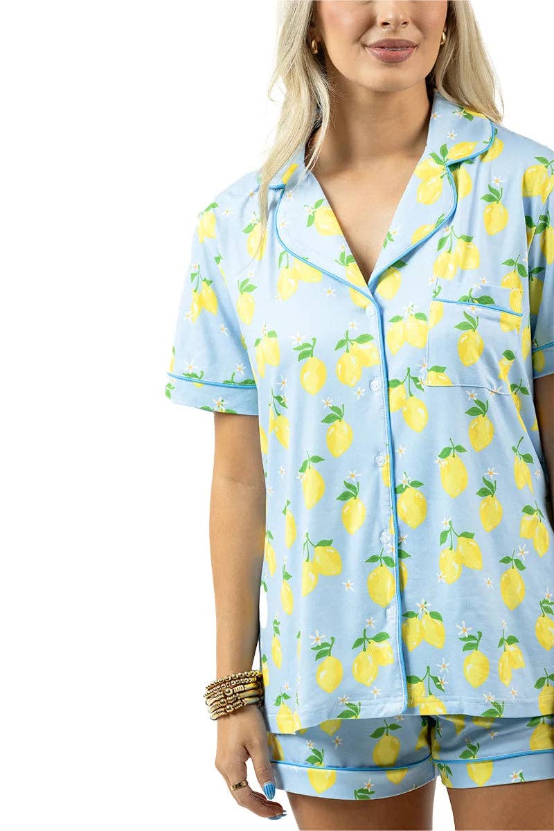 Zesty Lemons PJ Set