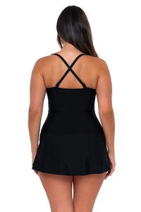 Sienna Swim Dress Black