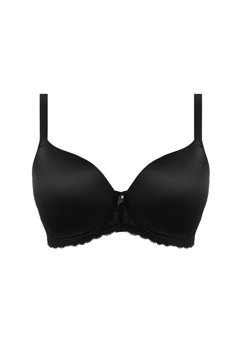 Freya Offbeat Moulded Demi Bra Black