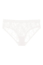 Natori Bliss allure lace panties white