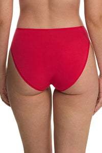 Natori Bliss Bare Cotton High Cut Brief Bonfire